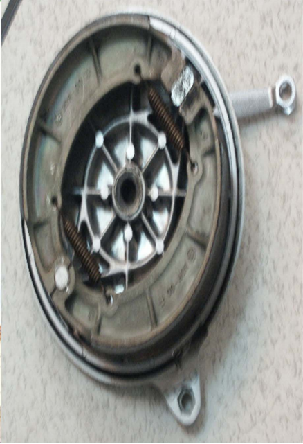 鼓式制動(dòng)器的組成